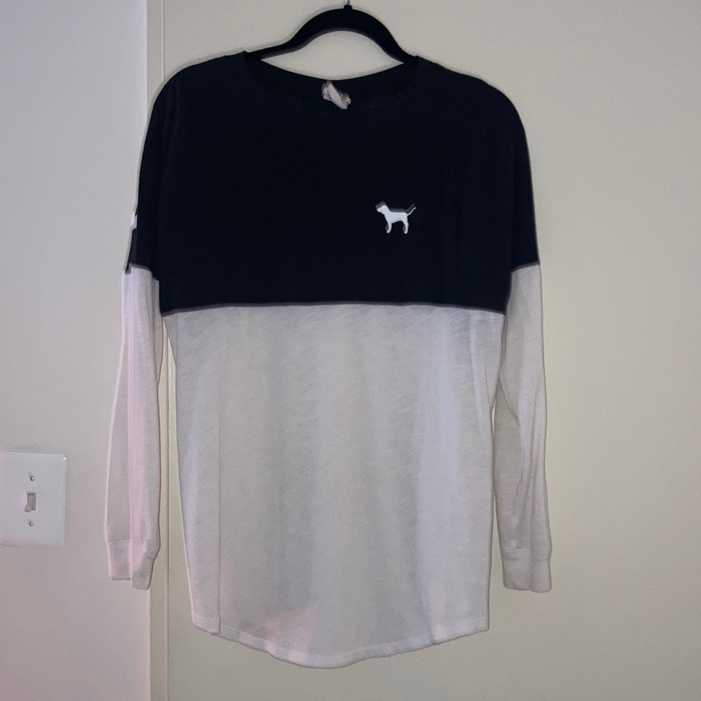 Black & White PINK Long Sleeve